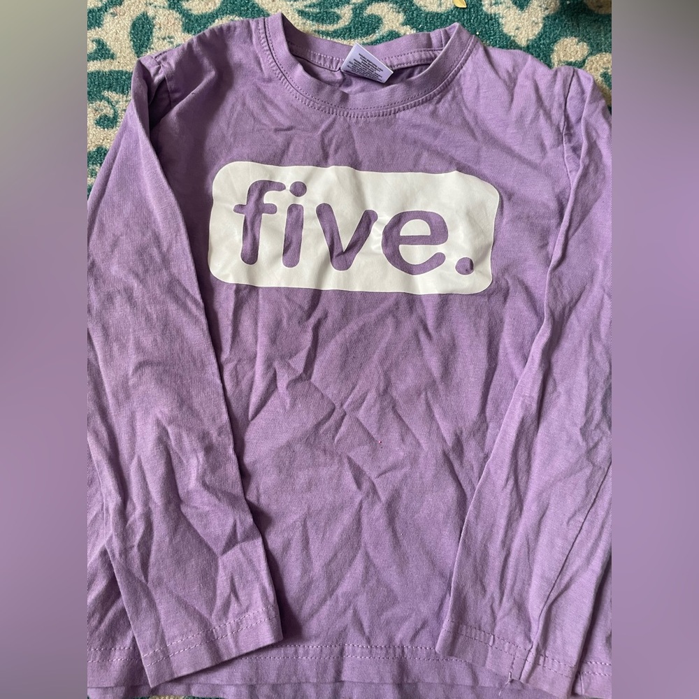 5th birthday shirt